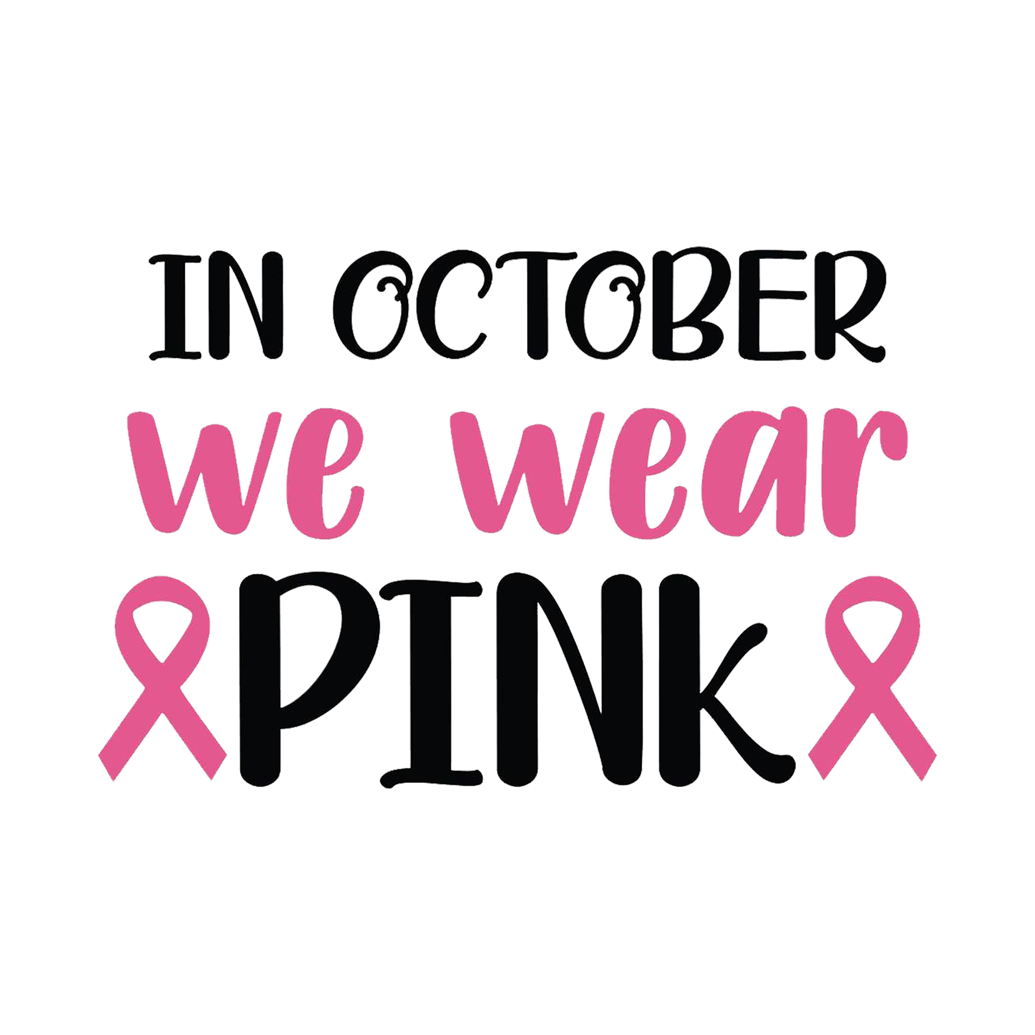 In October We Wear Pink